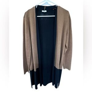 J. Jill Tan and Black Women's Duster Cardigan